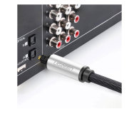 UGREEN AV108 Kabel optyczny Toslink Audio aluminiowy z oplotem 1.5m - 1489002 - zdjęcie 2